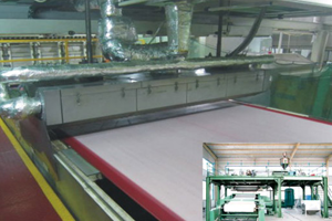 Non-woven fabric Machine-conveyor